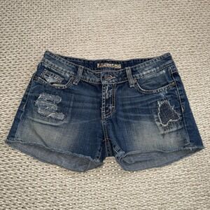 Y2K Low Rise BKE Madison Jean Shorts. 27 Size 4. Shorties Denim Cut Offs